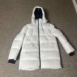 Women’s Rudsak Enzo Semi-Gloss Puffer Jacket Optic White Sz. 5